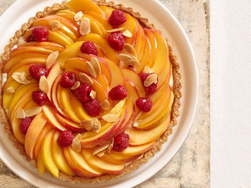 Peach Melba Tartlets