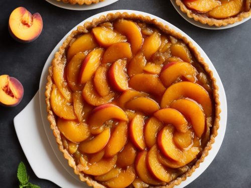 Peach Tarte Tatin