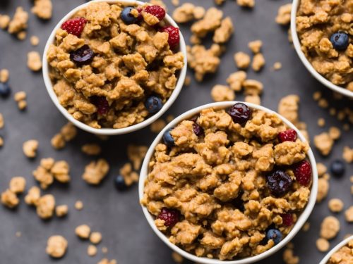 Peanut Butter Berry Crisp