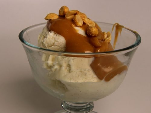 Peanut Butter Ice Cream Topping