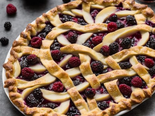 Pear & Blackberry Crostata