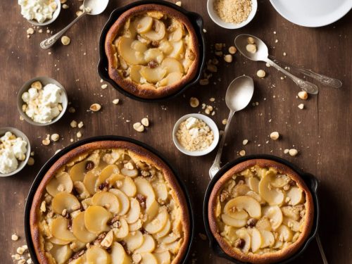 Pear & Hazelnut Clafoutis