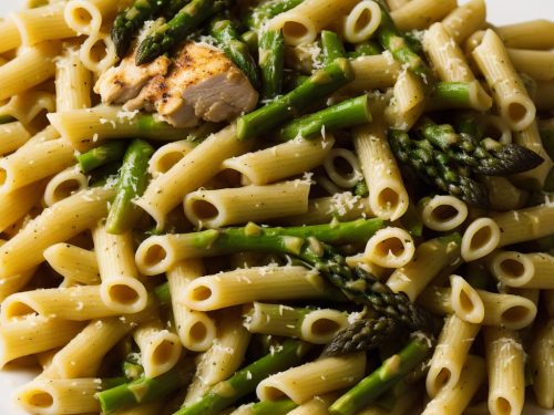 Penne with Chicken and Asparagus