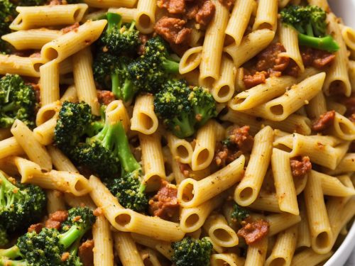 Penne with Chorizo & Broccoli