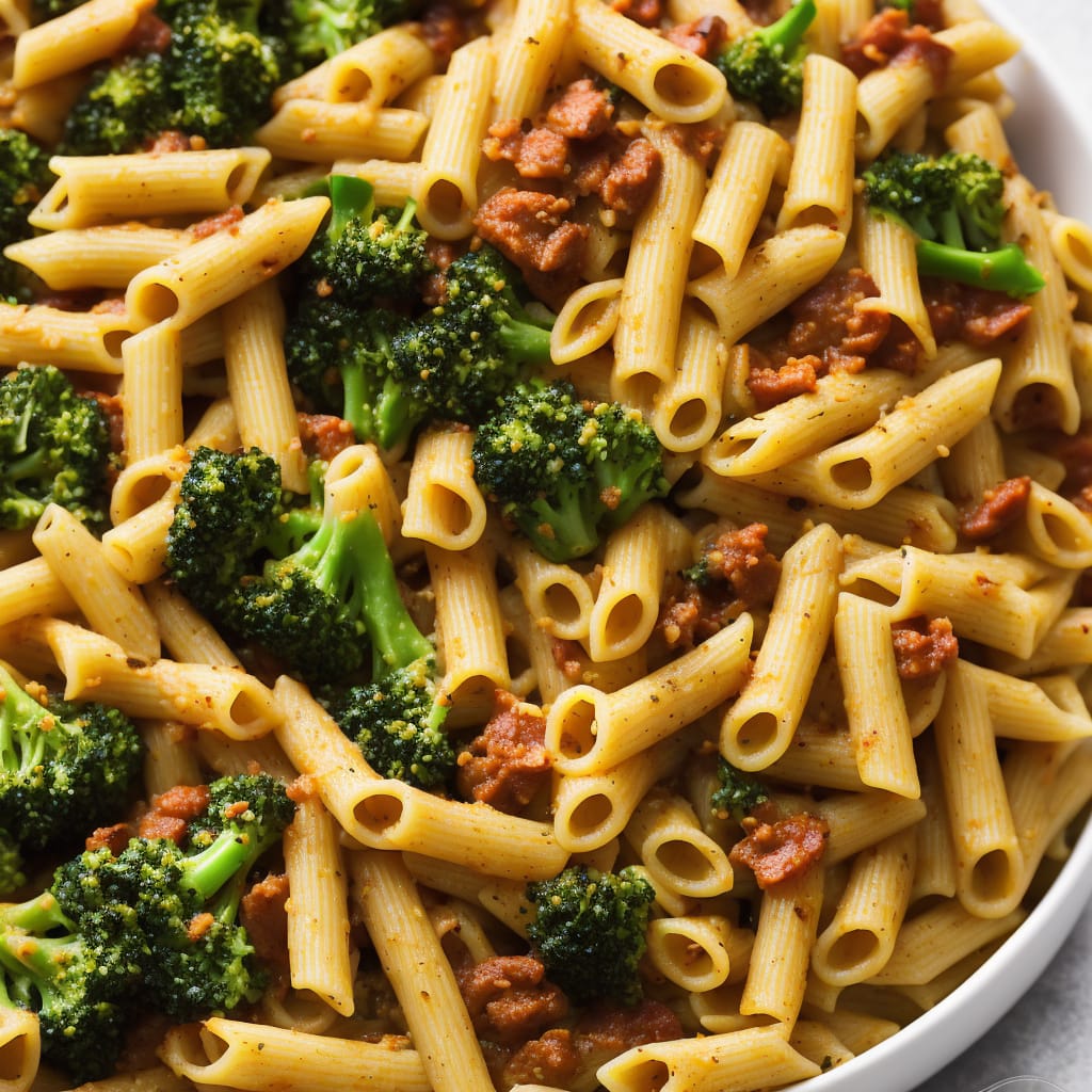 Penne with Chorizo & Broccoli