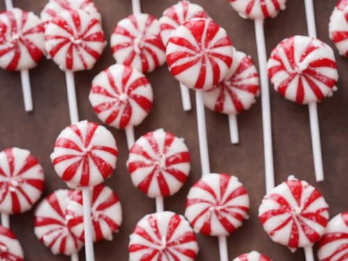 Peppermint Lollipops