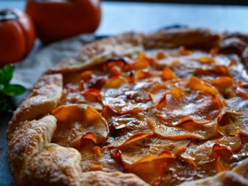 Persimmon & Membrillo Galette