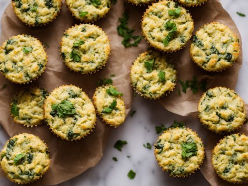 Pesto Egg Muffin Bites