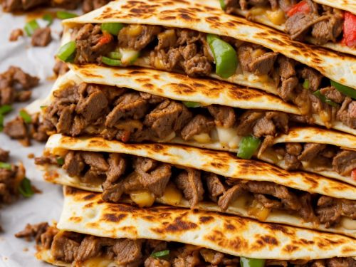 Philly Cheesesteak Quesadillas