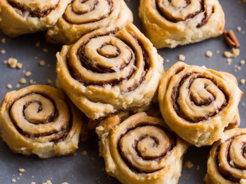 Pie Crust Cinnamon Rolls