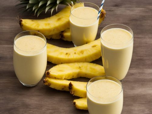 Pineapple and Banana Smoothie