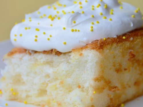 Pineapple Angel Food Cake