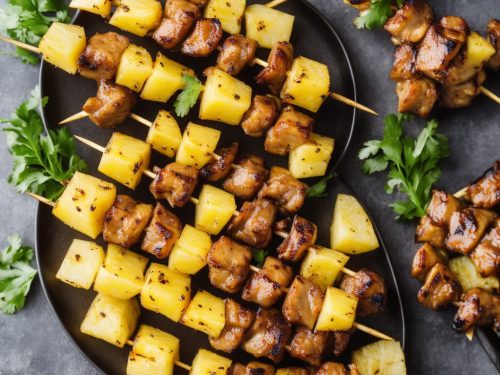 Pineapple & Pork Skewers