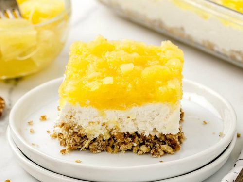 Pineapple Pretzel Salad