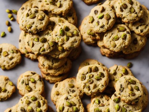 Pistachio & coriander seed biscuits