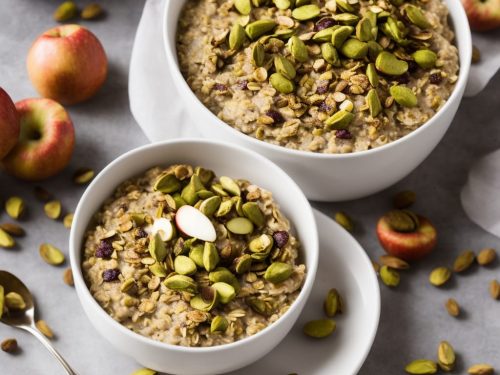 Pistachio Nut & Spiced Apple Bircher Muesli