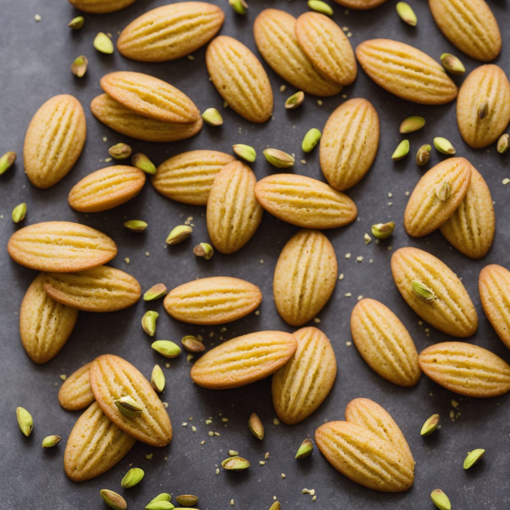 Pistachio & Orange Madeleines