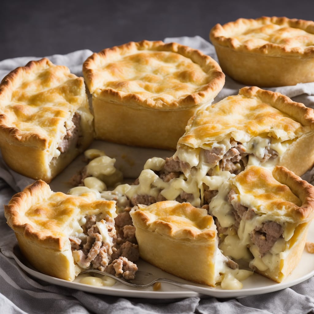 Ploughman's Pork & Cheese Picnic Pie