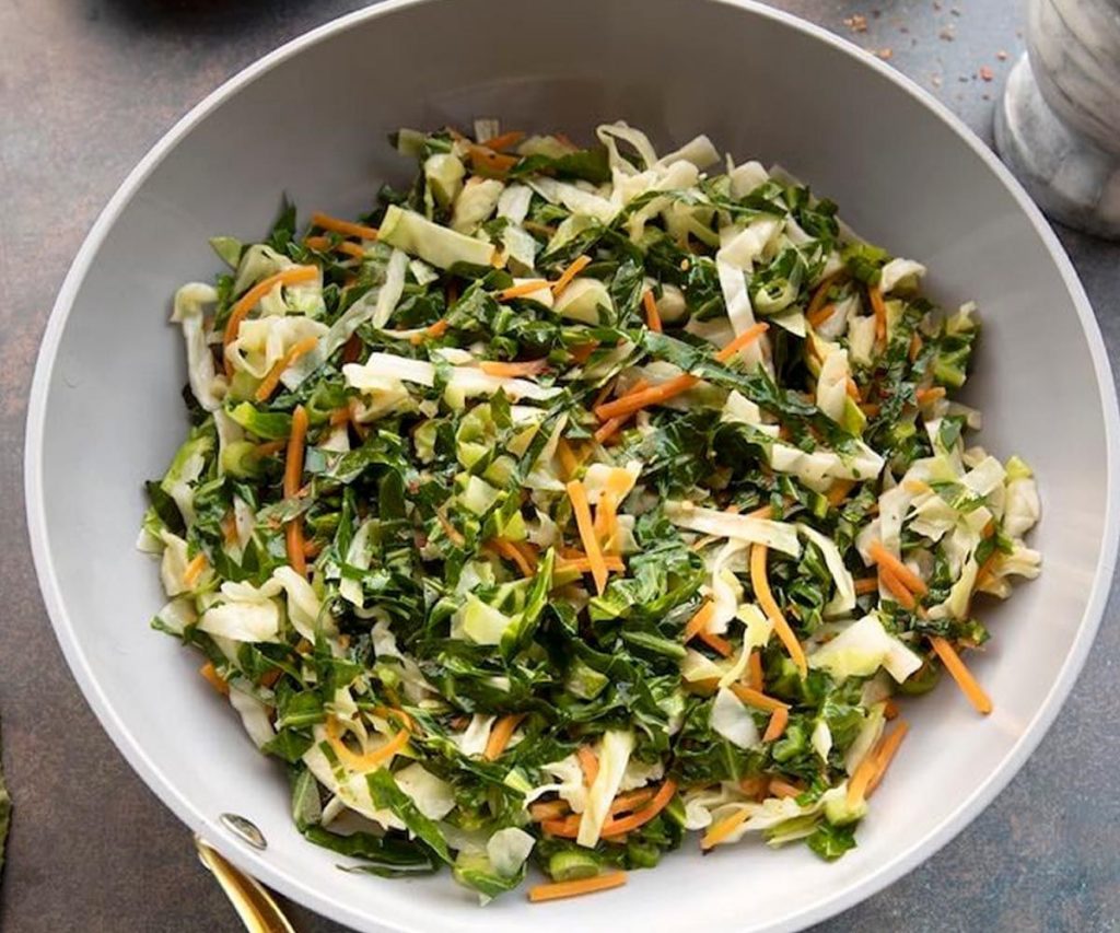 Pointed Cabbage in White Wine with Fennel Seeds