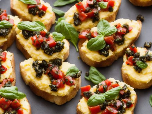 Polenta Bruschetta with Tapenade