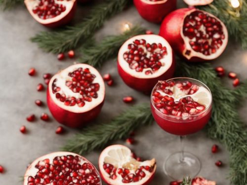 Pomegranate Holiday Cocktail