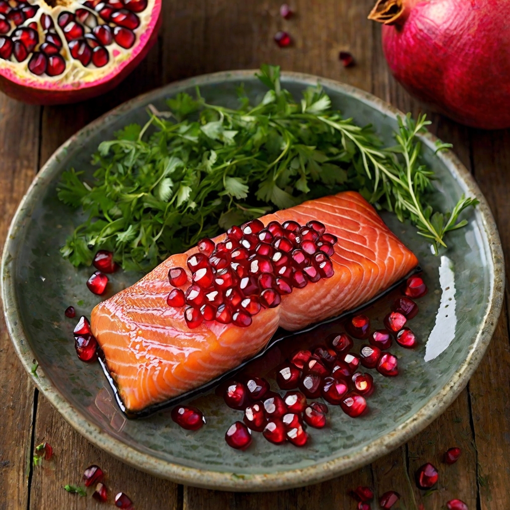 Pomegranate Salmon