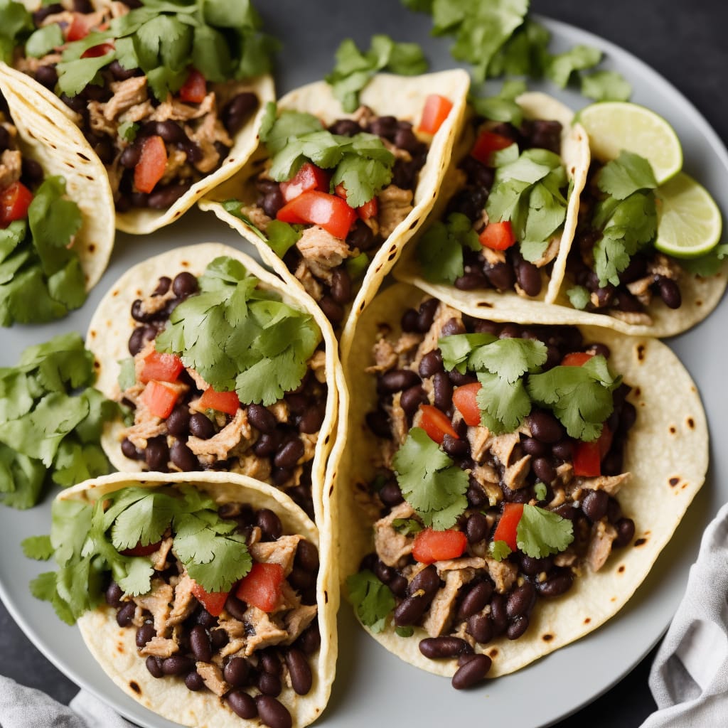 Pork & Black Bean Tacos