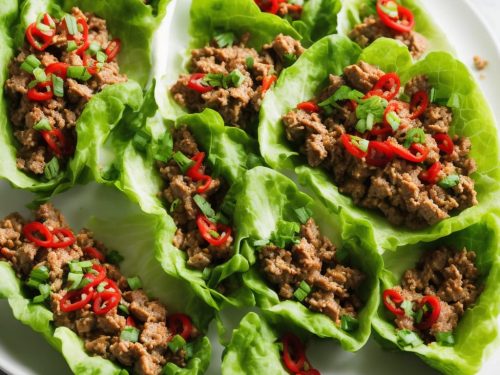 Pork & Chilli Lettuce Cups