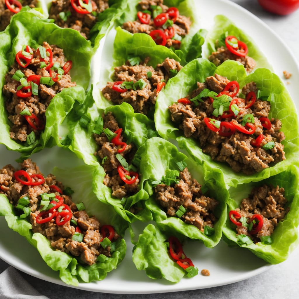 Pork & Chilli Lettuce Cups