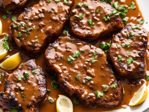 Pork Chops Smothered in Onion Gravy