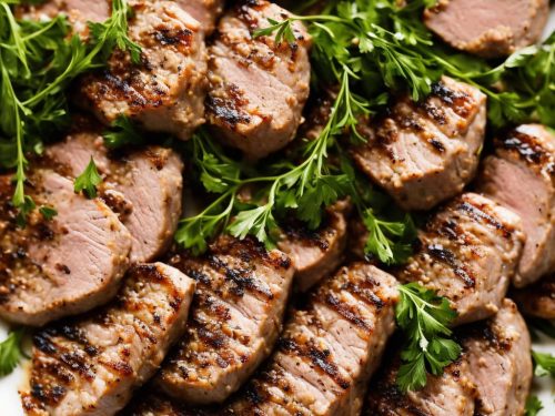 Pork Fillet with Mustard & Herbs