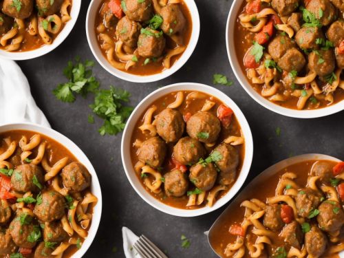 Pork Goulash with Herby Dumplings