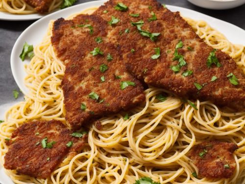 Pork Milanese with Spaghetti