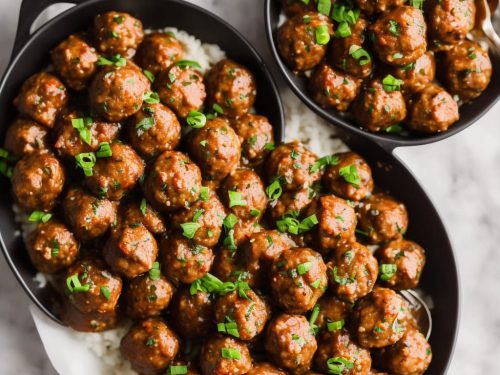 Pork & Pepper Meatballs on Parsnip Mash