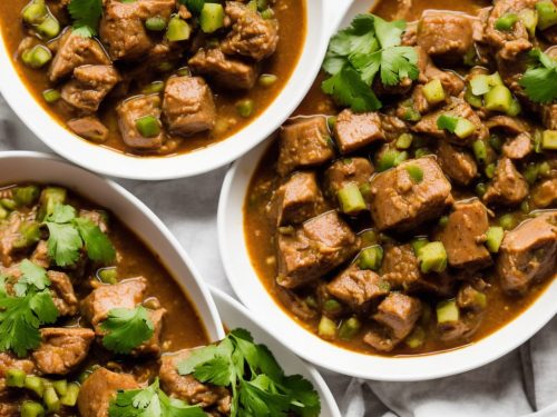 Pork Stew in Green Salsa (Guisado de Puerco con Tomatillos)