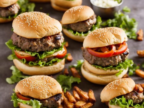 Pork & Thyme Cheeseburgers