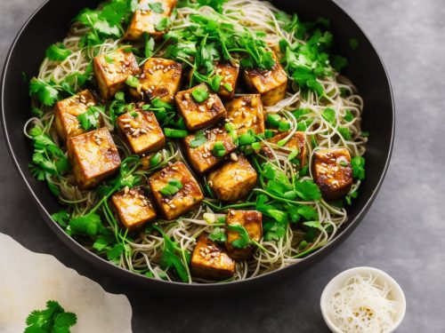 Pork Tofu with Watercress and Bean Sprouts