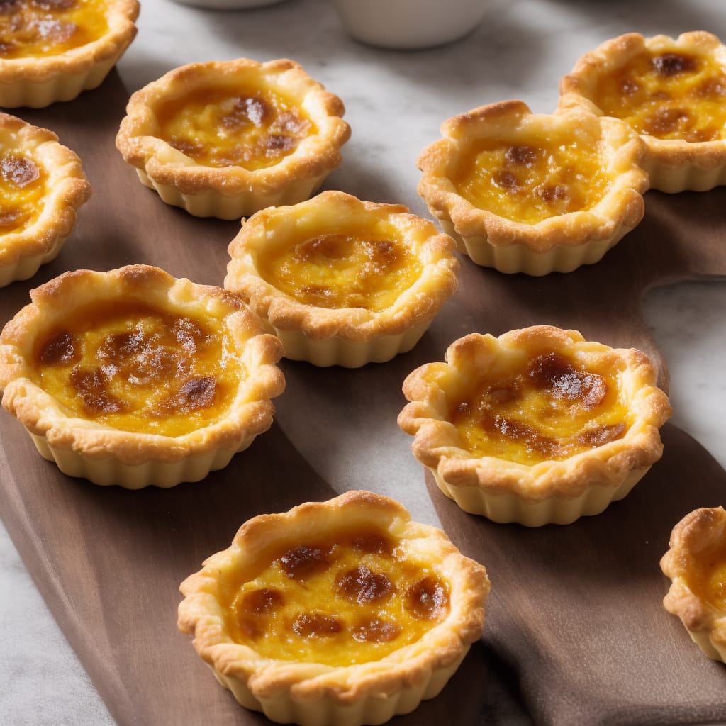 Portuguese Custard Tarts (Pasteis de Nata)