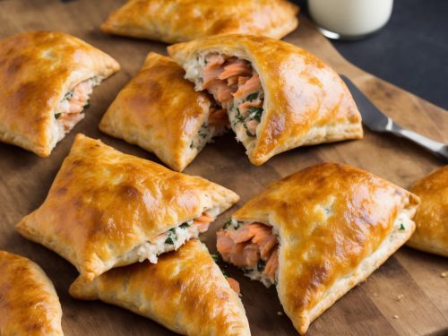 Posh Prawn & Smoked Salmon Pasties