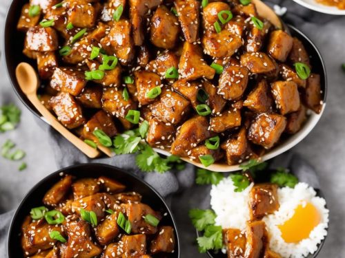 Pot-roasted spiced honey soy pork recipe