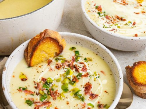 Potato and Cheddar Soup Recipe