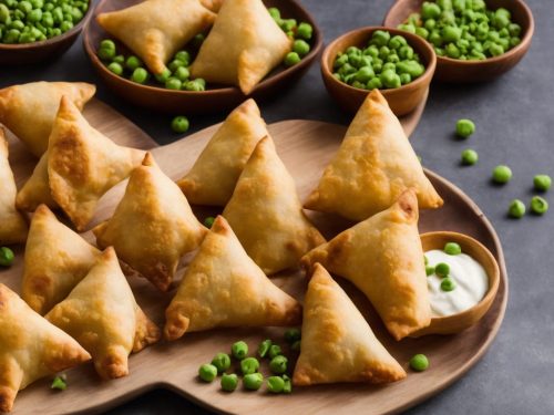 Potato and Pea Samosas