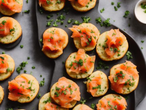 Potato Cakes with Smoked Salmon