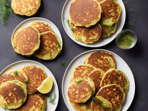 Potato & Dill Pancakes with Gravadlax recipe