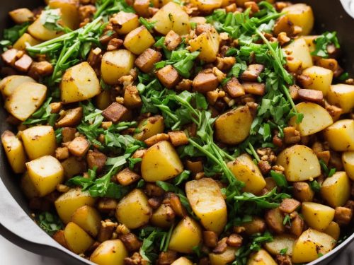 Potato Hash with Greens