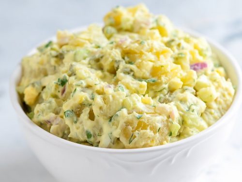 Potato Salad with Sweet Onion Dressing