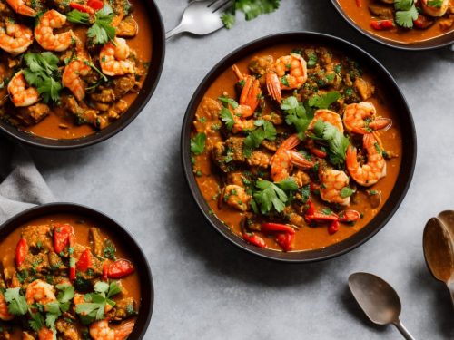 Prawn & Aubergine Curry