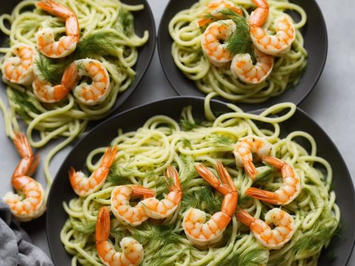 Prawn, Dill & Cucumber Pasta