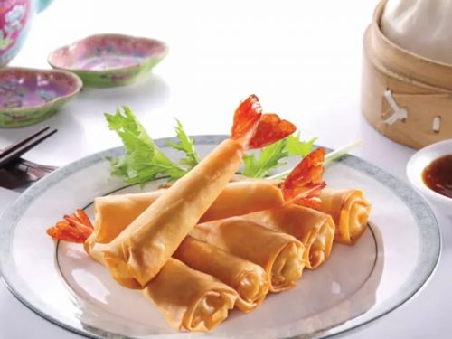 Prawn Filo Wraps