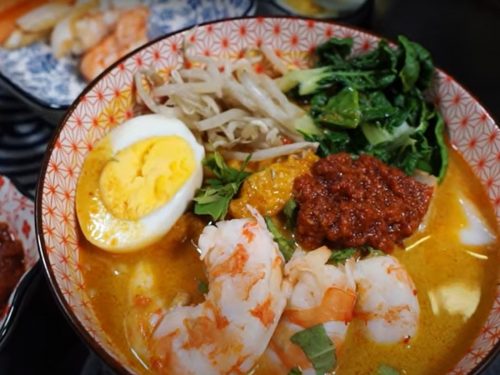 Prawn Laksa Curry Bowl